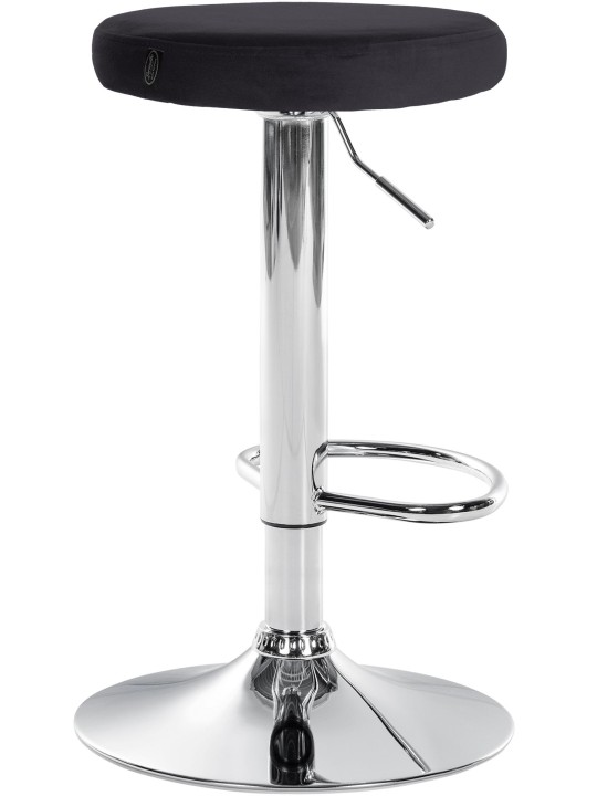 2 baarijakkaran setti Ponte samettikromi, musta