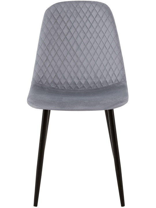 Giverny samettituoli, harmaa