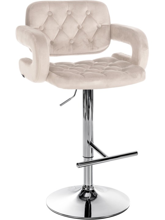 Baarijakkara Dublin samettikromi, kermanvärinen