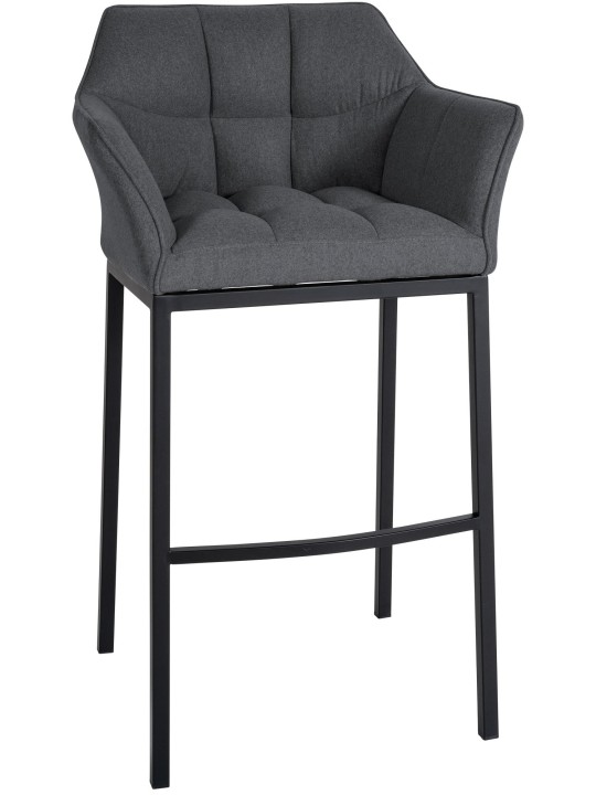 Baarijakkara Damaso B -huopa 4 jalan rungolla, harmaa Baarijakkara Damaso B -huopa 4 jalan rungolla, harmaa