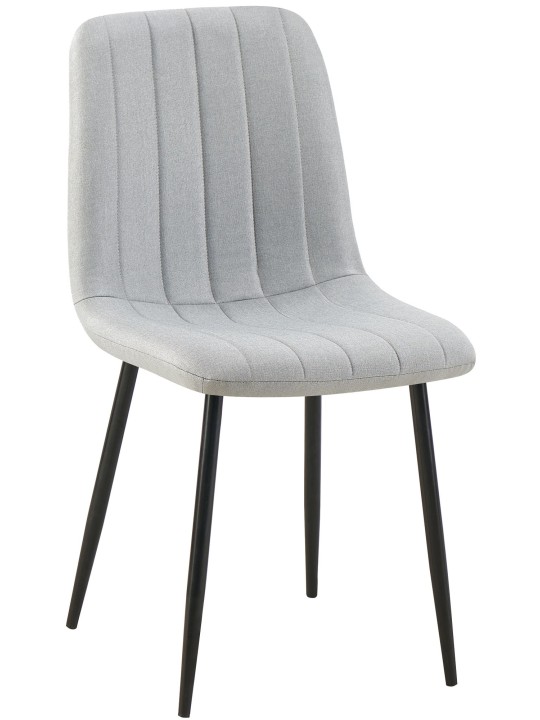 Tuoli Dijon kangasta, harmaa Tuoli Dijon kangasta, harmaa