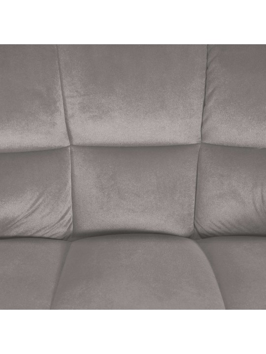 Baarijakkara Damaso B samettia, harmaa