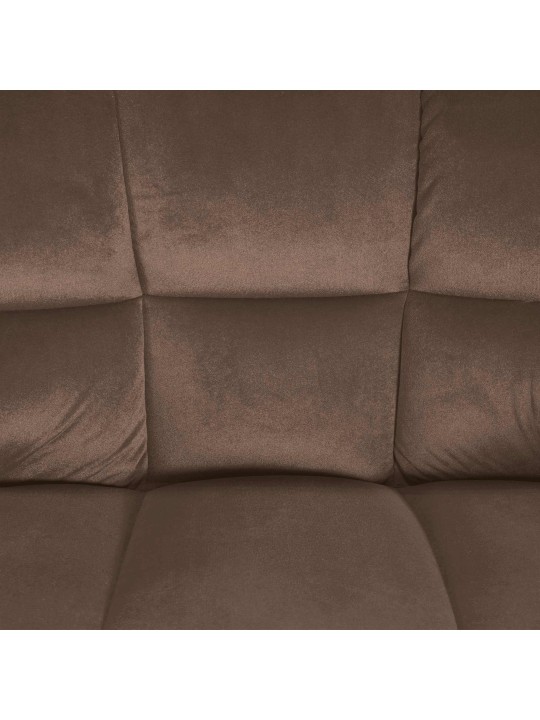 Baarijakkara Damaso B samettia, ruskea