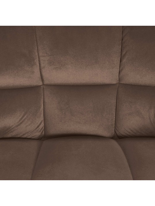 Baarijakkara Damaso E samettia, ruskea