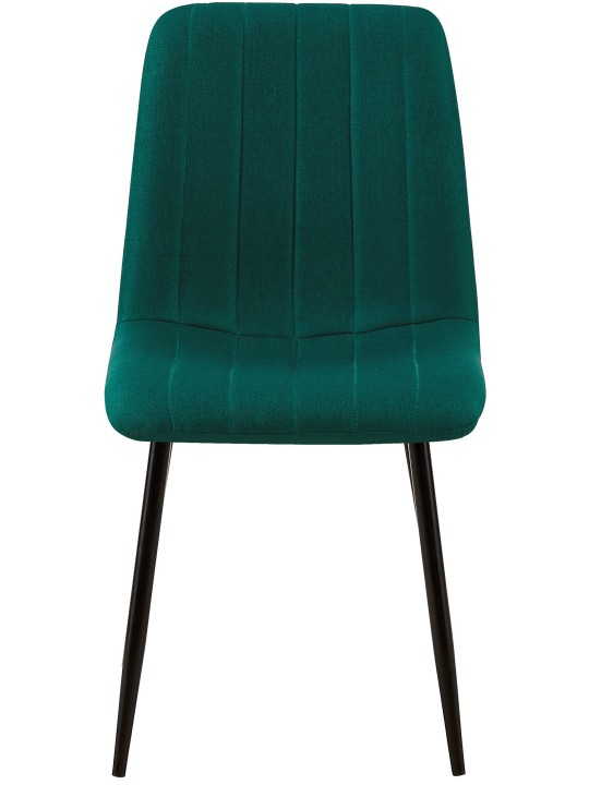 Tuoli Dijon kangasta, tummanvihreä