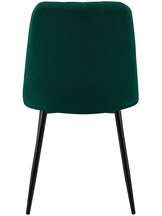 Tuoli Dijon kangasta, tummanvihreä