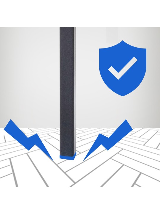 Baarijakkara Damaso B samettia 4 jalan rungolla, harmaa