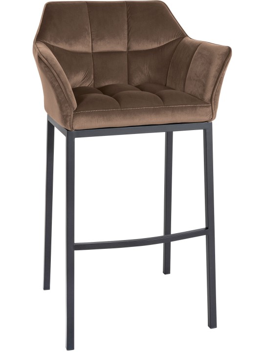 Baarijakkara Damaso B samettia 4 jalan rungolla, ruskea