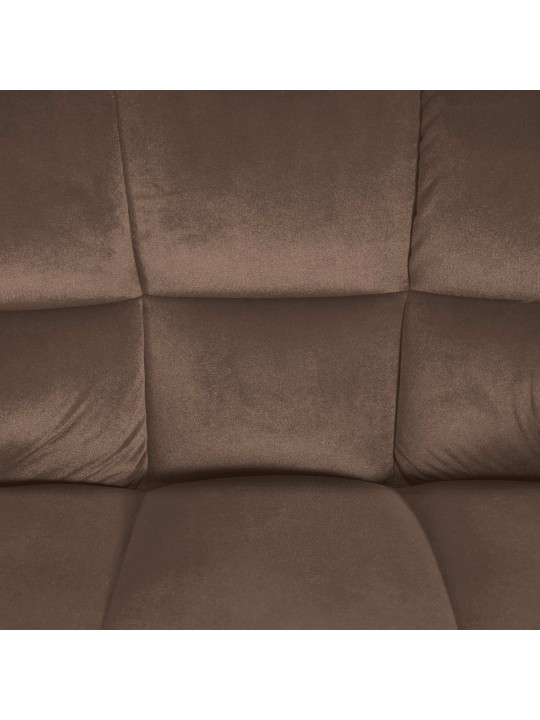 Baarijakkara Damaso B samettia 4 jalan rungolla, ruskea