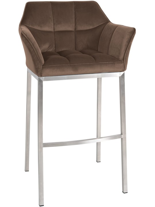 Baarijakkara Damaso E samettia 4 jalan rungolla, ruskea