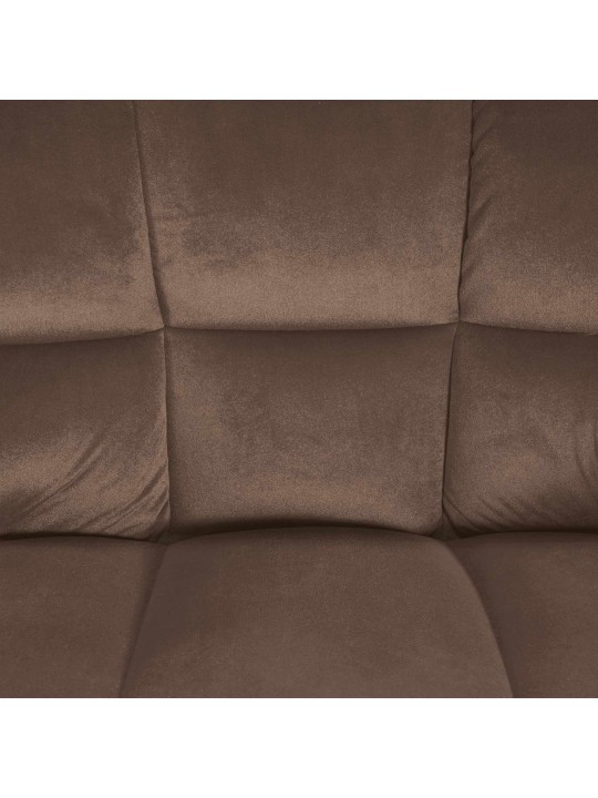 Baarijakkara Damaso E samettia 4 jalan rungolla, ruskea