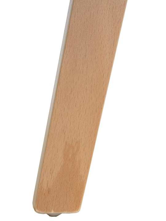 2 tuolin setti Kingston keinonahkaa, luonnonvärinen/valkoinen