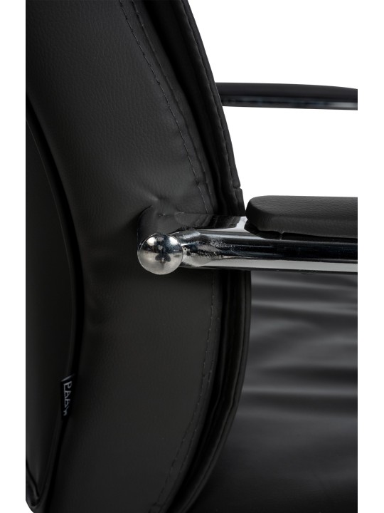 Vierailijatuoli Sievert, musta