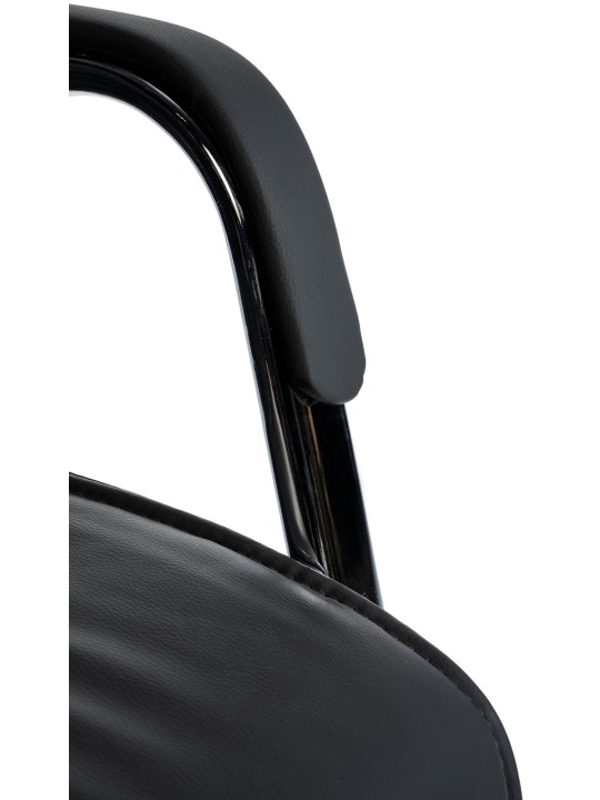 2 vierailijatuolin setti Sievert, musta 2 vierailijatuolin setti Sievert, musta