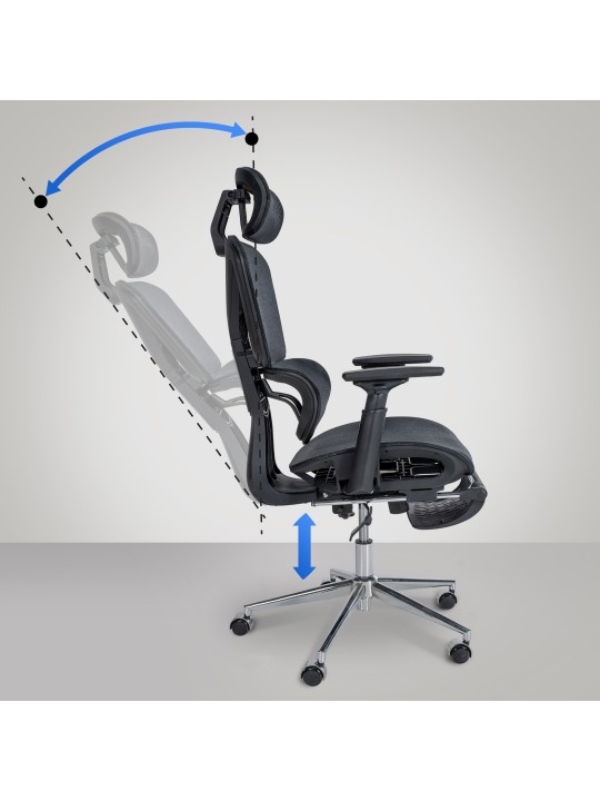 Grover työtuoli, musta