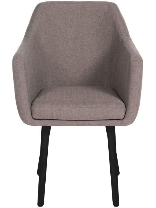 Vierailijatuoli Utrecht-kangasta, taupe