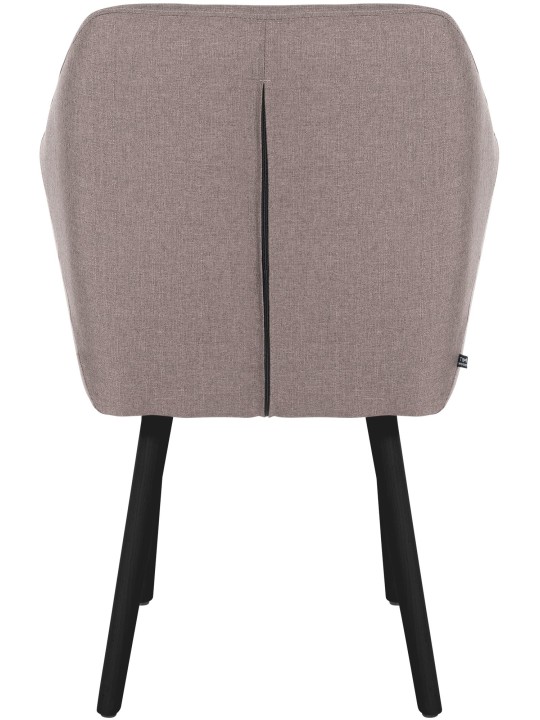 Vierailijatuoli Utrecht-kangasta, taupe