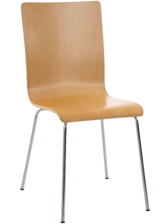 Pepe vierailijatuoli, luonnonvärinen