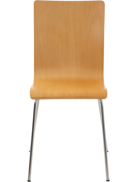 Pepe vierailijatuoli, luonnonvärinen