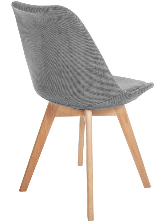 Linares Cord tuoli, harmaa