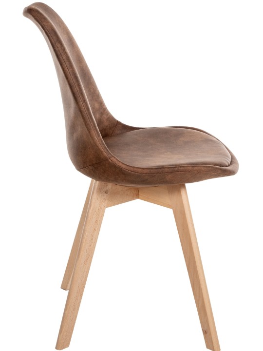 Linares Vintage tuoli, ruskea