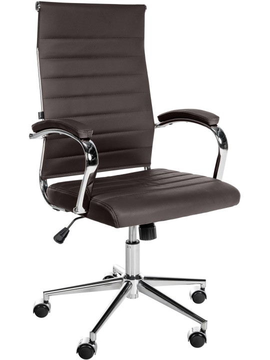 Mollis aitoa nahkaa työtuoli, kahvi Mollis aitoa nahkaa työtuoli, kahvi