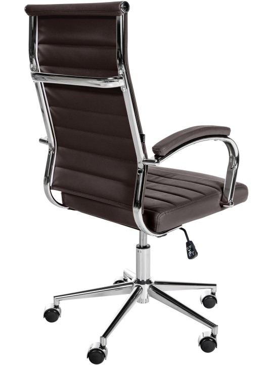 Mollis aitoa nahkaa työtuoli, kahvi Mollis aitoa nahkaa työtuoli, kahvi