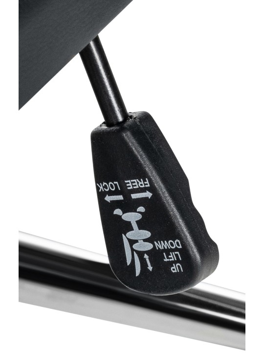 Mollis aitoa nahkaa työtuoli, musta