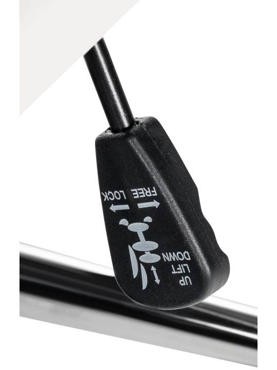 Mollis aitoa nahkaa työtuoli, valkoinen