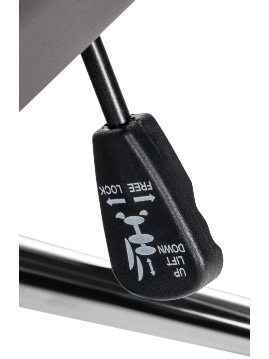 Mollis aitoa nahkaa työtuoli, harmaa Mollis aitoa nahkaa työtuoli, harmaa