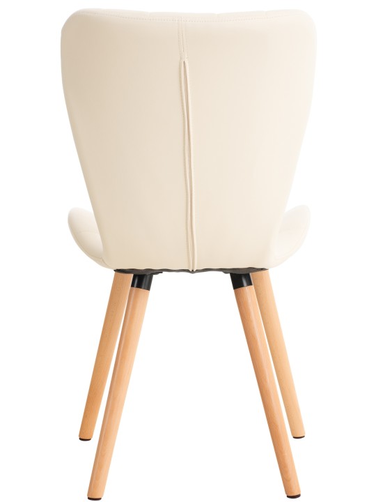 Tuoli Elda PU natural, kermanvärinen