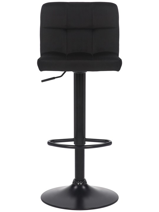 4 baarijakkaran setti Feni velvet, musta