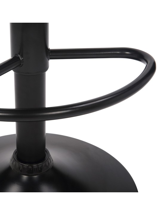 4 baarijakkaran setti Feni velvet, musta