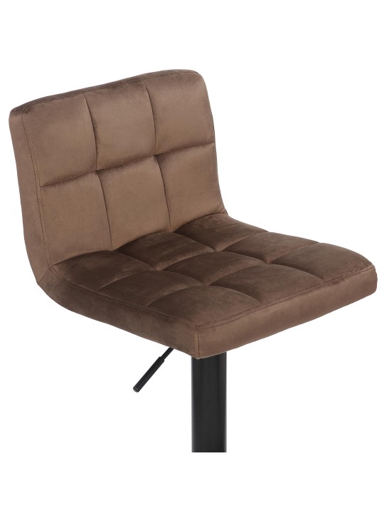 4 baarijakkaran setti Feni velvet, ruskea