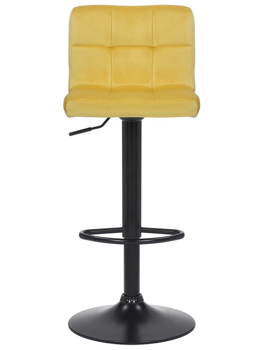 4 baarijakkaran setti Feni velvet, keltainen