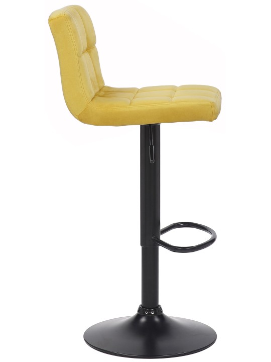 4 baarijakkaran setti Feni velvet, keltainen