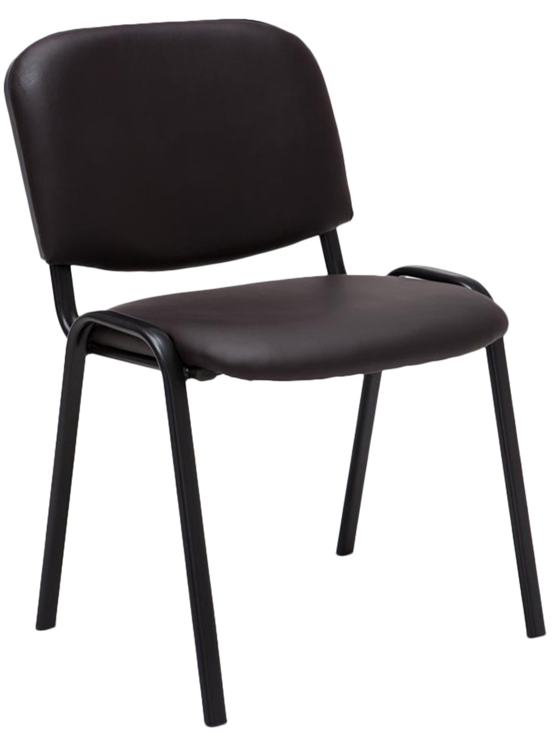 Vierailutuoli Ken keinonahkaa, ruskea