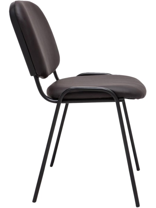 Vierailutuoli Ken keinonahkaa, ruskea