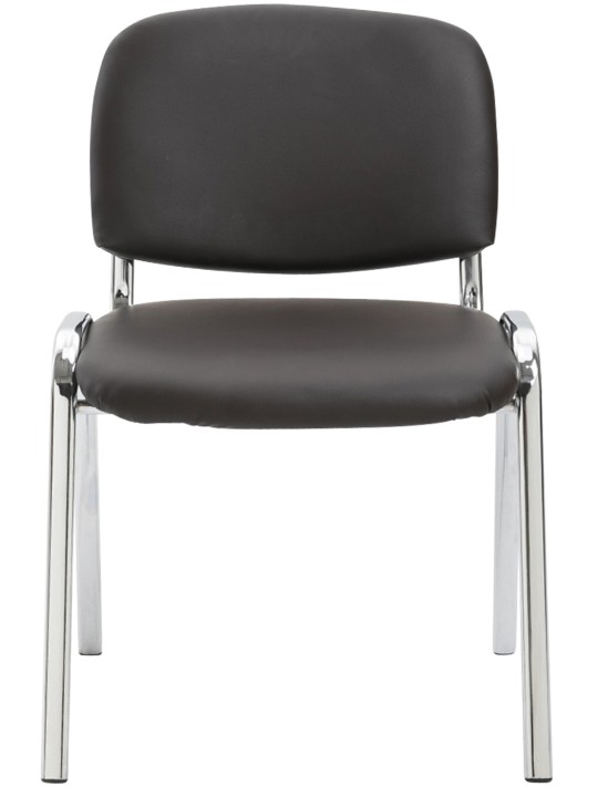 Vierailutuoli Ken C keinonahkaa, ruskea