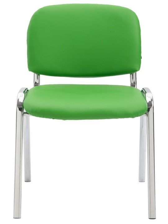 Vierailutuoli Ken C keinonahkaa, vihreä