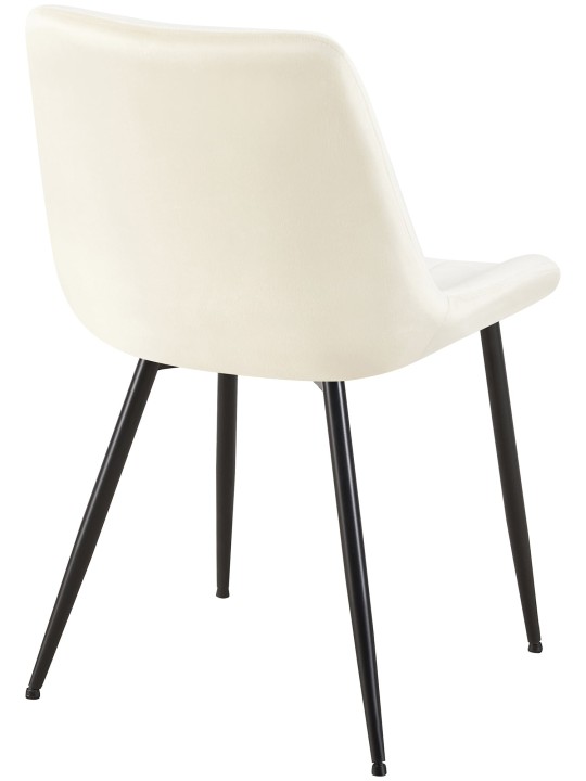 Rahden samettituoli, kermanvärinen Rahden samettituoli, kermanvärinen