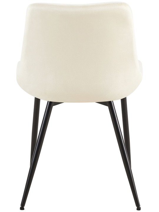 Rahden samettituoli, kermanvärinen Rahden samettituoli, kermanvärinen