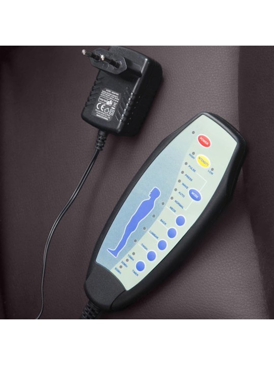 Pacific-työtuoli hierontatoiminnolla V2, ruskea