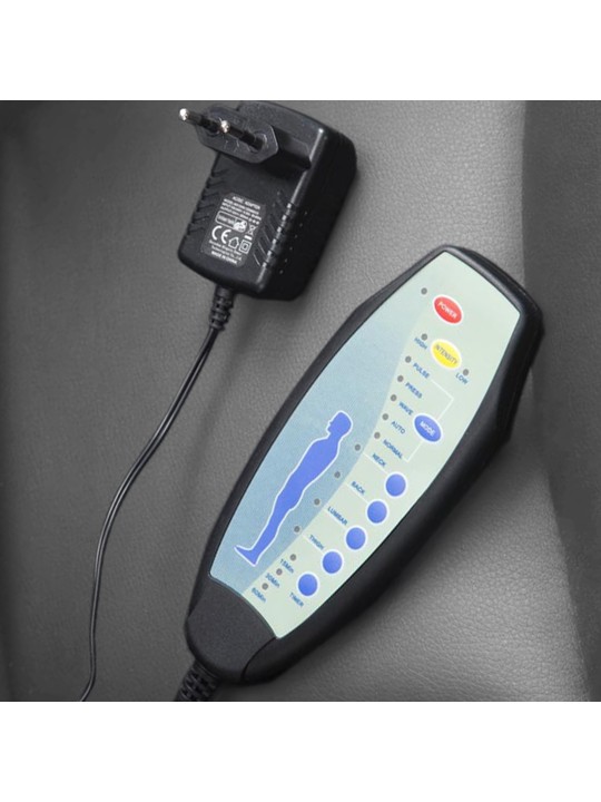 Pacific-työtuoli hierontatoiminnolla V2, harmaa