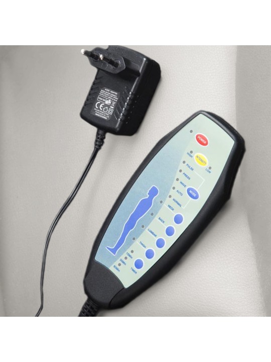 Pacific-työtuoli hierontatoiminnolla V2, valkoinen Pacific-työtuoli hierontatoiminnolla V2, valkoinen