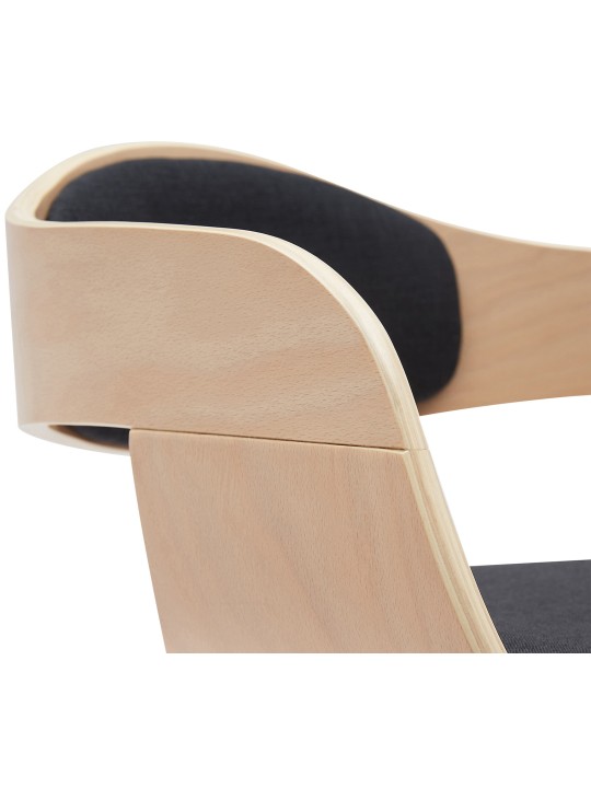 2 baarijakkaran sarja Kingston B kangas, luonnonvärinen/musta 2 baarijakkaran sarja Kingston B kangas, luonnonvärinen/musta