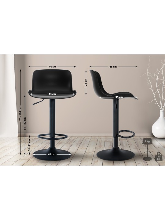 Baarijakkara Almada, musta