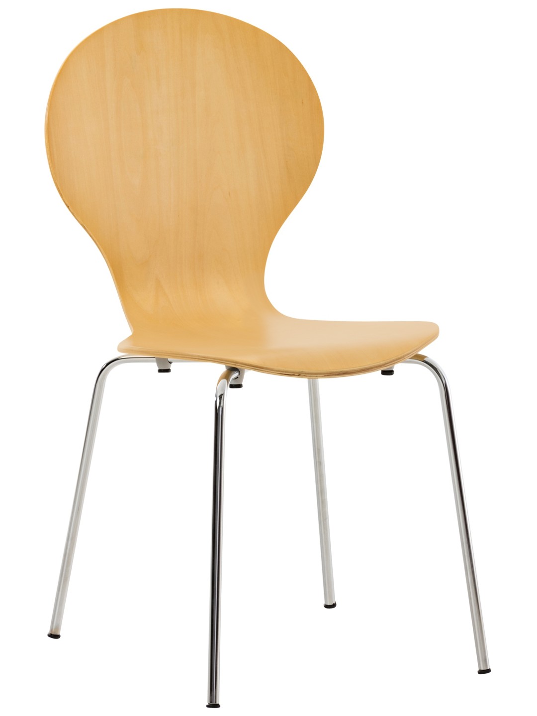 Vierailijatuoli Diego, luonnonvärinen