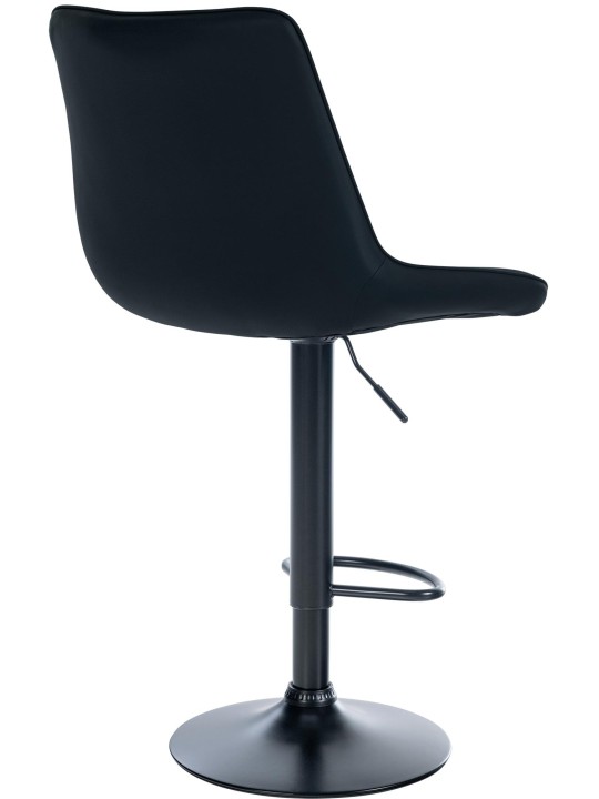 2 baarijakkaran setti Toni keinonahkaa, musta