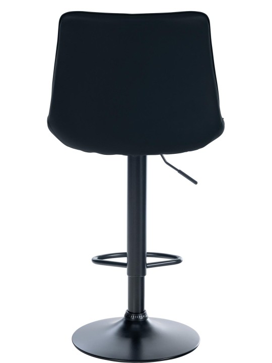 2 baarijakkaran setti Toni keinonahkaa, musta